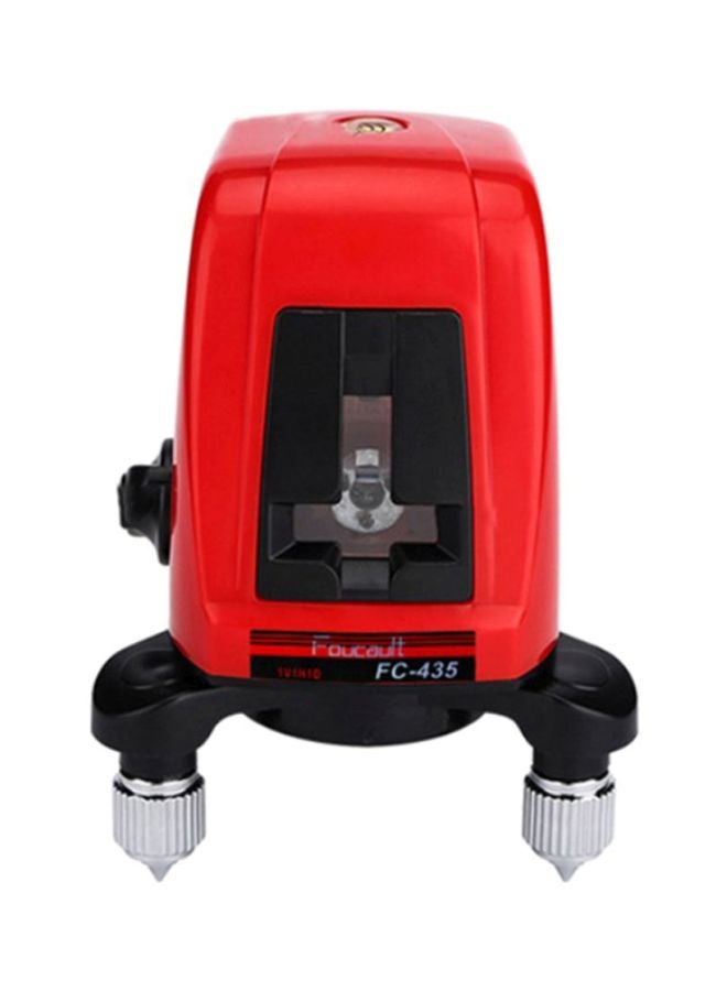 Generic Self-Leveling Laser Meter Red/Black/Silver 98x128mm  - Image 1