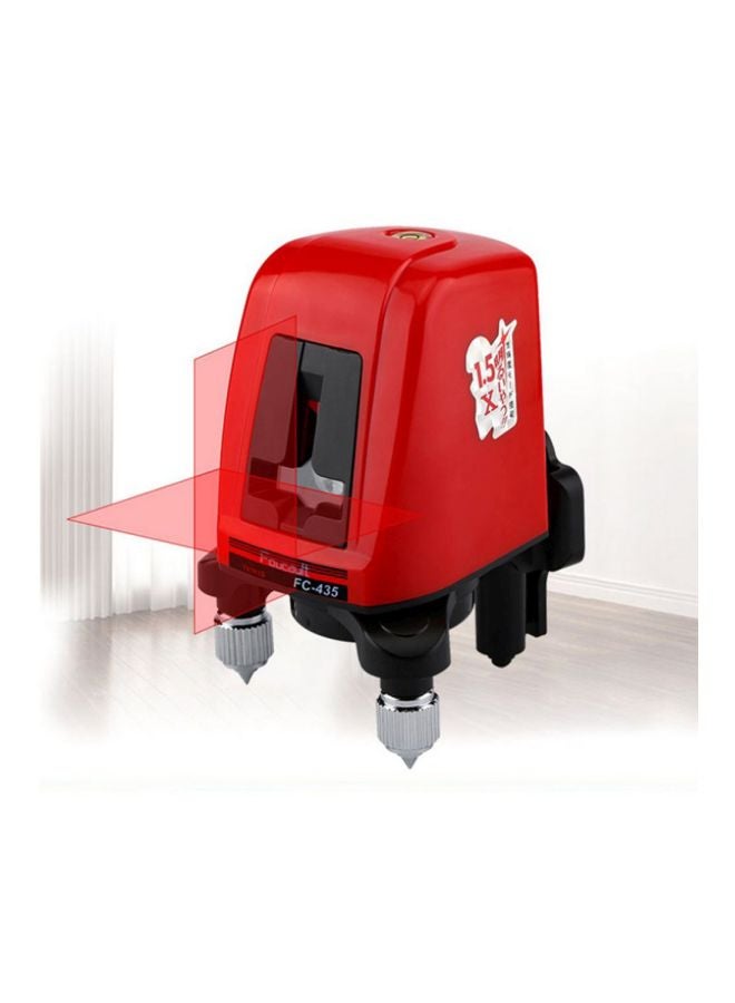 Generic Self-Leveling Laser Meter Red/Black/Silver 98x128mm  - Image 2