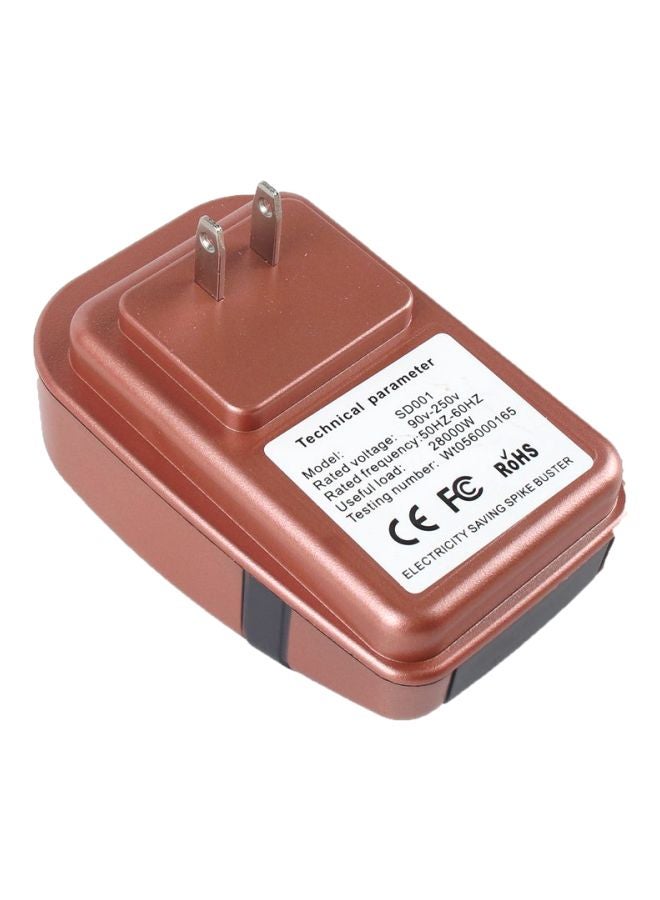 Generic - Power Factor Saver Brown/Black 108x48x34mm - Image 1