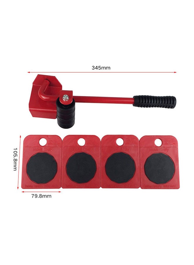 Durable Lifter Tool With Wheels Red/Black Lifter 345, Wheels 105.8x79.8  - Image 3