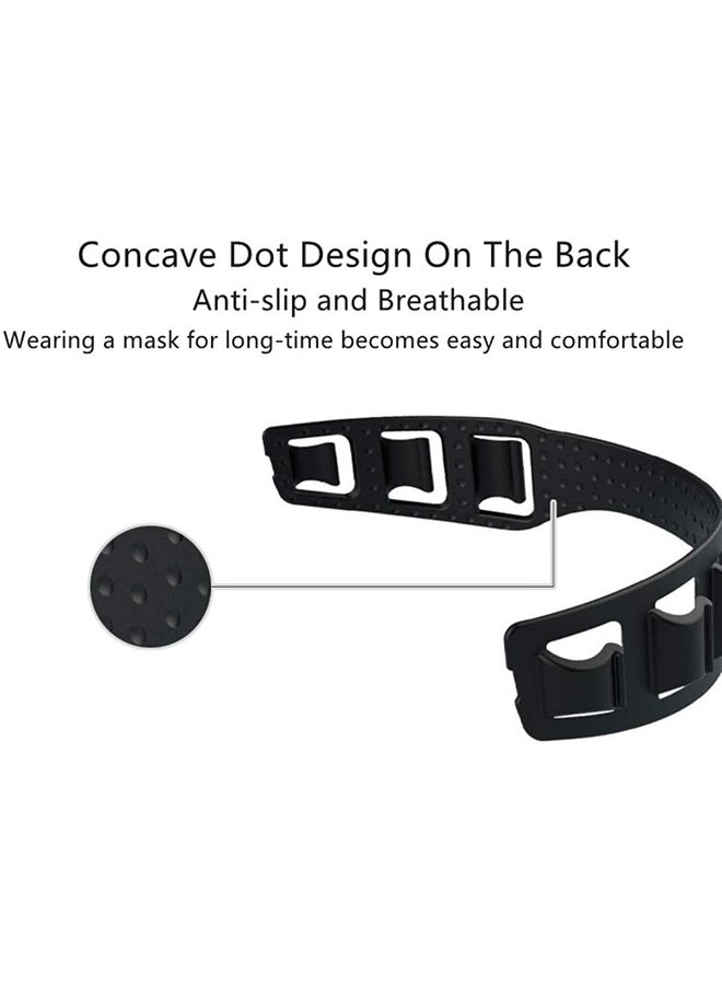 10-Piece Anti-Slip Mask Strap Extender Set - Image 3