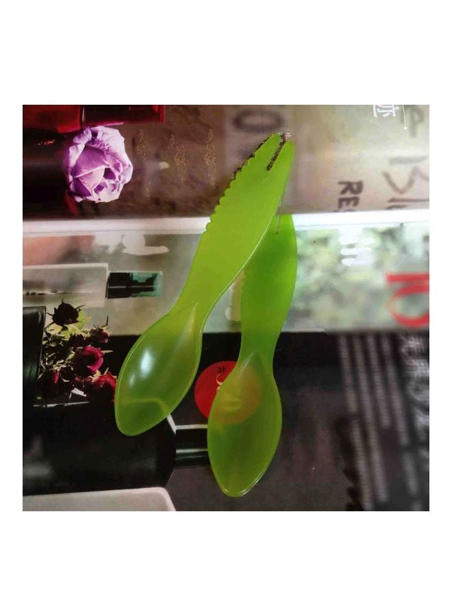 Generic Fruit Dig Spoon Green One Size  - Image 2