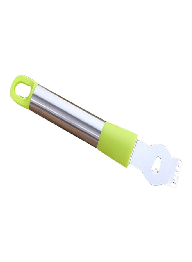 Stainless Steel Vegetable Zester Green/Silver 