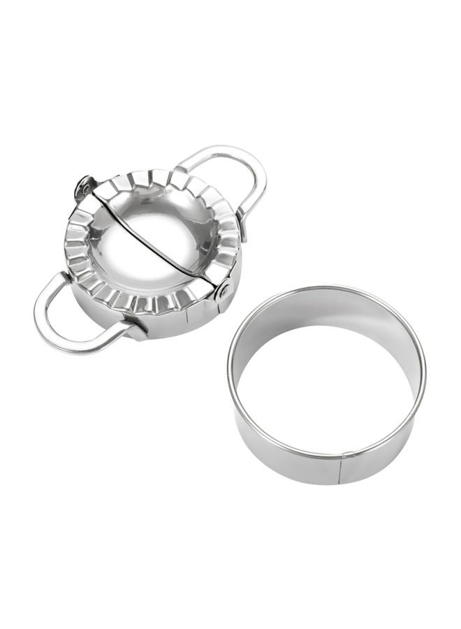 Stainless Steel Dumplings Mold Silver 134x93x45mm - Image 2