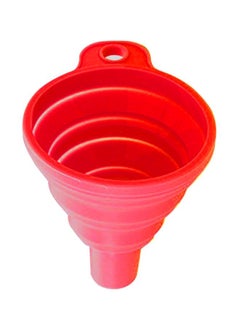Generic Collapsible Silicone Funnel Red 150x30x120cm  - Image 1