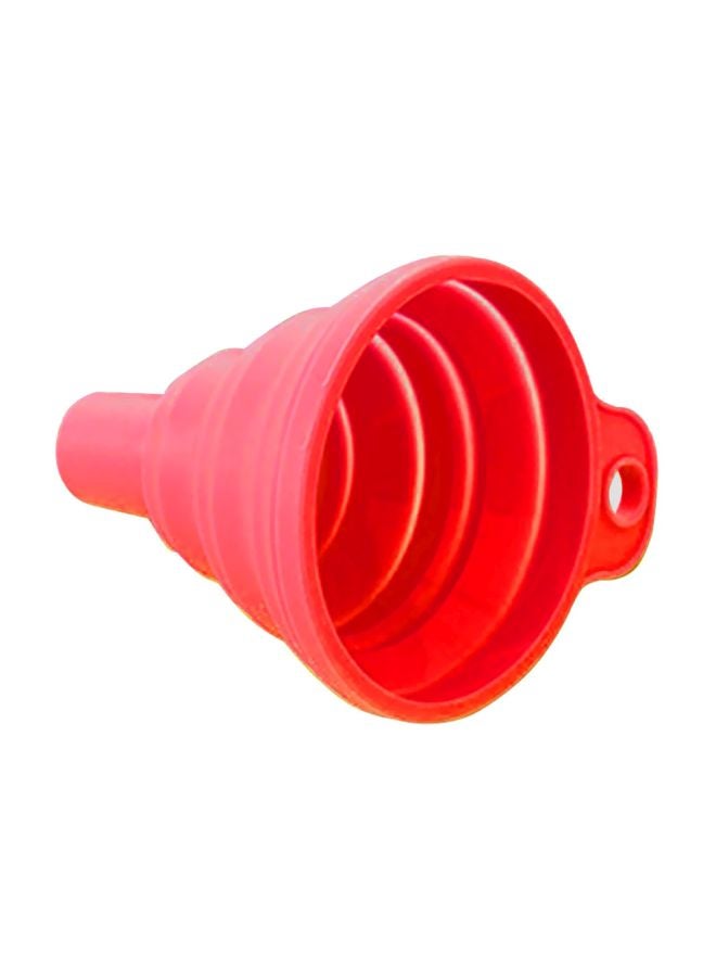 Generic - Collapsible Silicone Funnel Red 150x30x120cm - Image 1