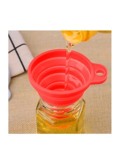 Generic Collapsible Silicone Funnel Red 150x30x120cm  - Image 4