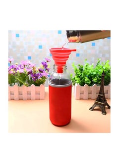 Generic Collapsible Silicone Funnel Red 150x30x120cm  - Image 3