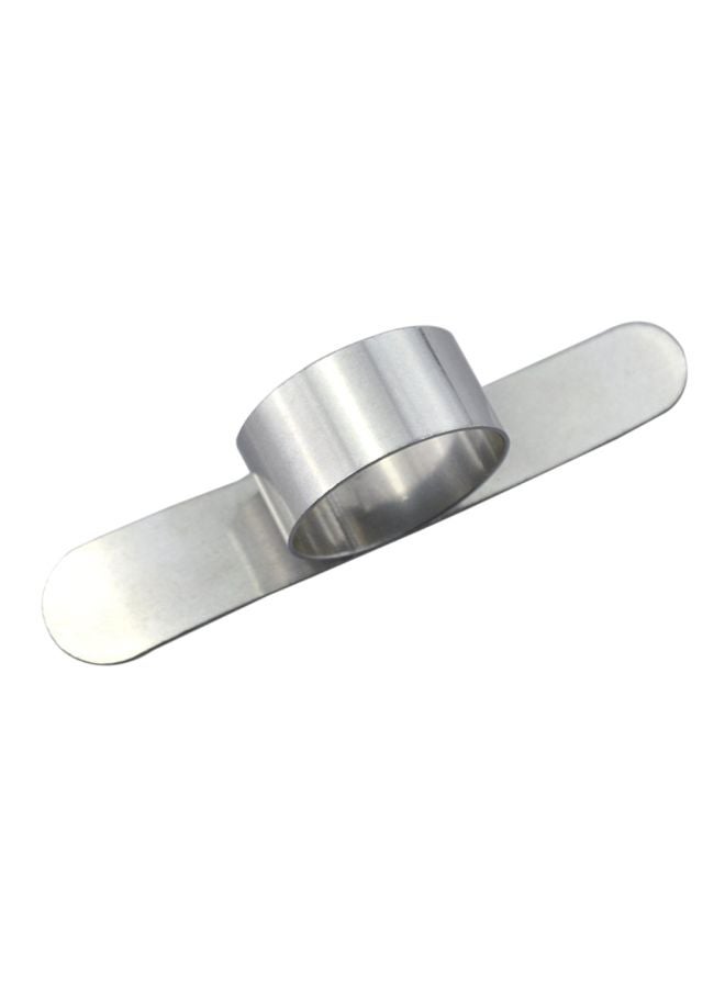 Stainless Steel Ring Peeler Silver  - Image 1