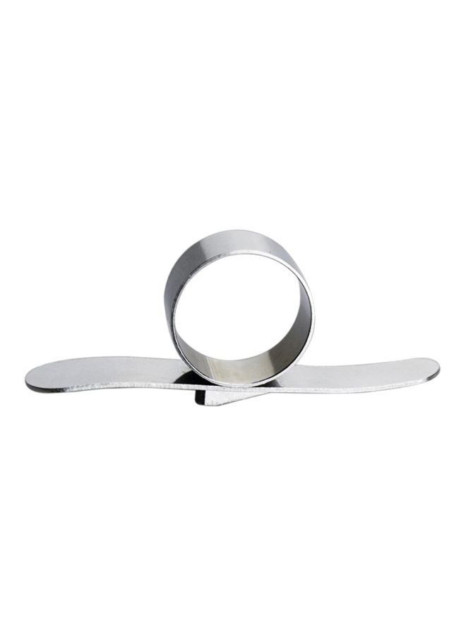 Stainless Steel Ring Peeler Silver  - Image 2