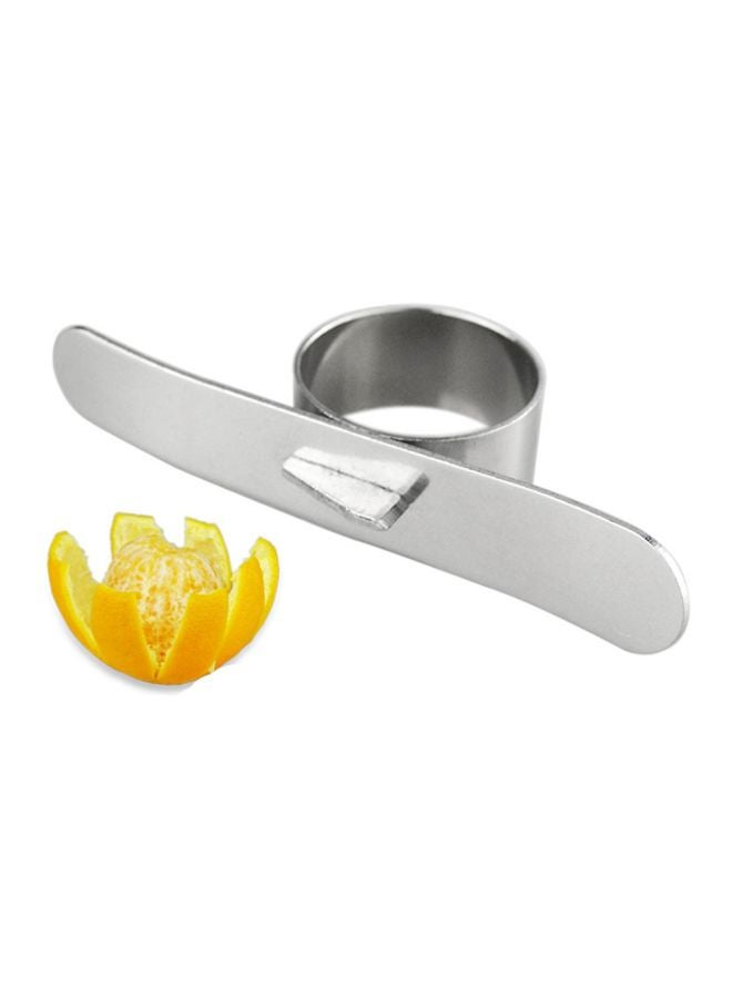 Stainless Steel Ring Peeler Silver  - Image 5