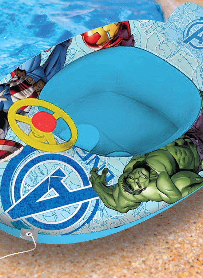 MARVEL Avengers Printed Inflatable Beach Boat - Image 3