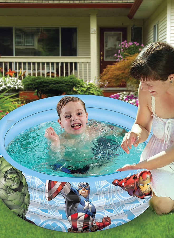 MARVEL Avengers Printed Inflatable Swimming  Pool - Image 5