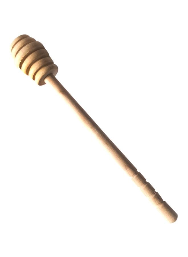 Wooden Honey Dipper Stick Beige 16x2.6centimeter  - Image 1