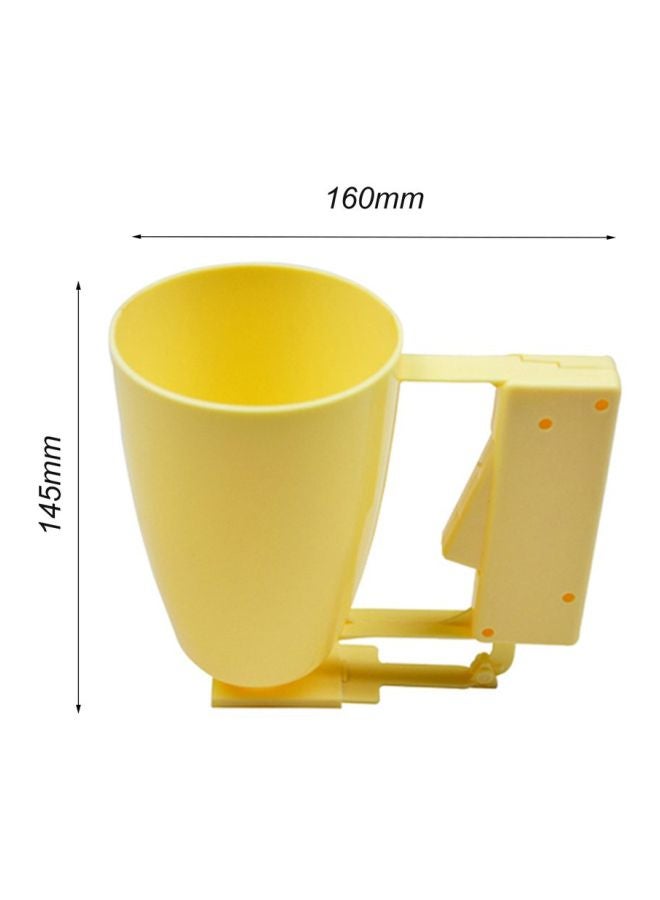 Generic - Batter Dispenser Cup Yellow 160x145mm - Image 1