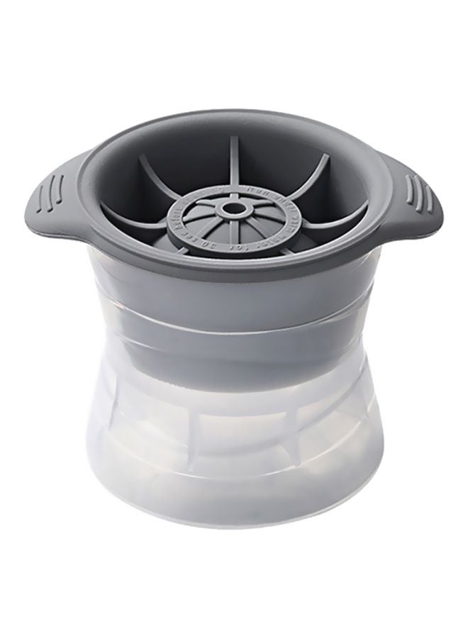 قالب كرات ثلج من السيليكون شفاف/رمادي - Image 1