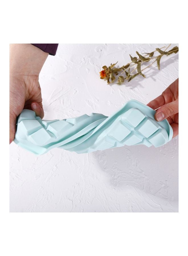 Ice Cube Tray With Lid Blue/Clear 26x3x12centimeter  - Image 3