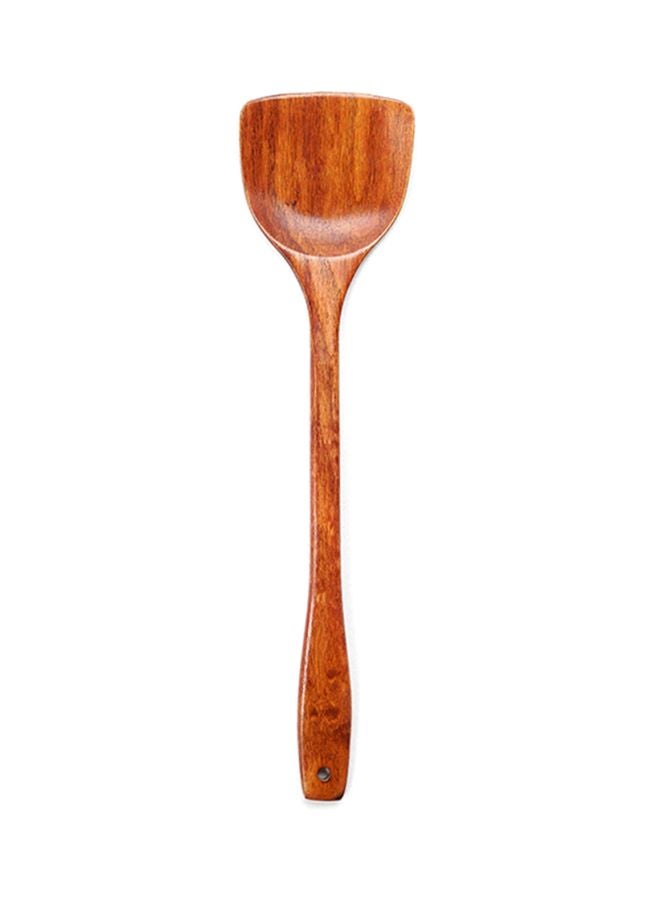 5-Piece Wooden Cooking Ladle Set Wood Rice Spoon 21.5x7, Frying Spatula 2x 39x9.5, 1x Spatula 33x8, 1x Soup Spoon 25x7.5cm - v1593176179/N38916309A_5