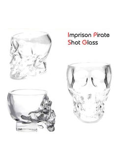 Generic Crystal Skull Shaped Shot Glass Clear 75x50cm  - Image 3