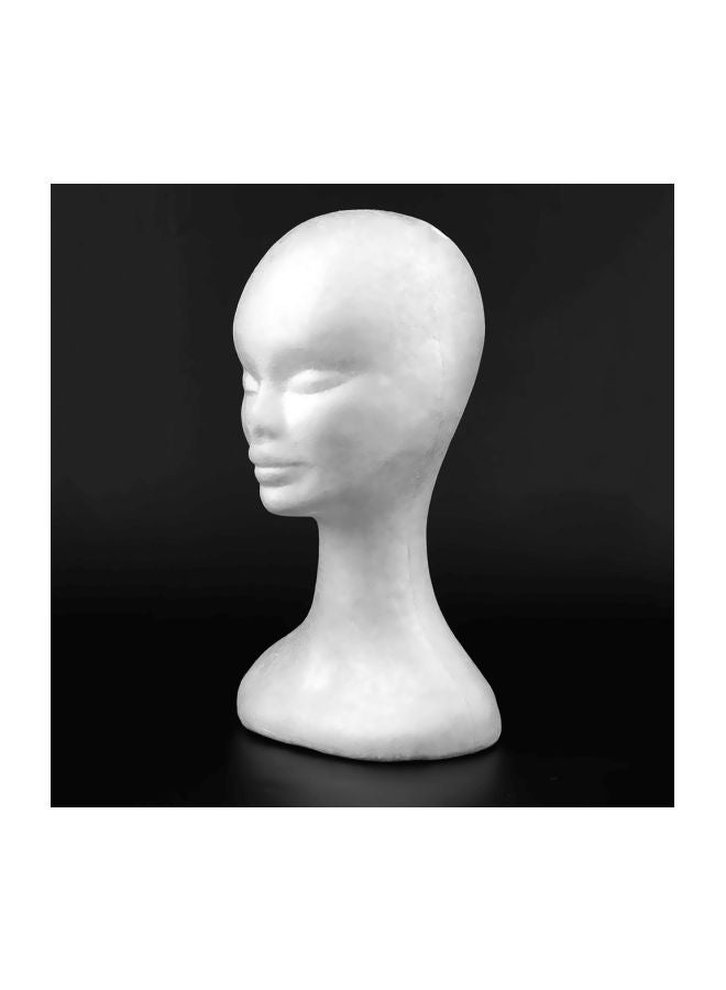Mannequin Head Model White 19x12.5x33cm - Image 5