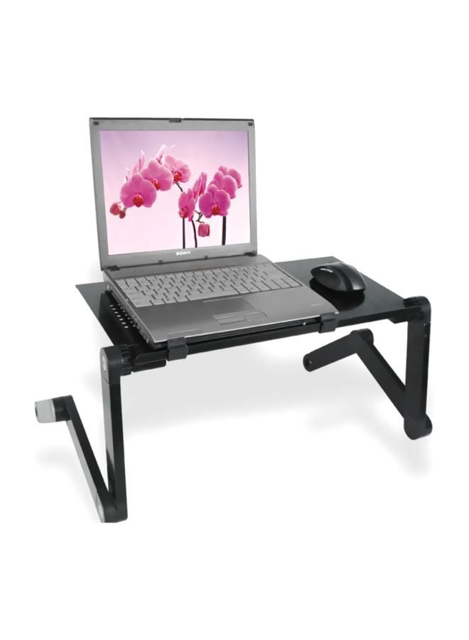 Generic Aluminium Alloy Foldable Laptop Table Black  - Image 4