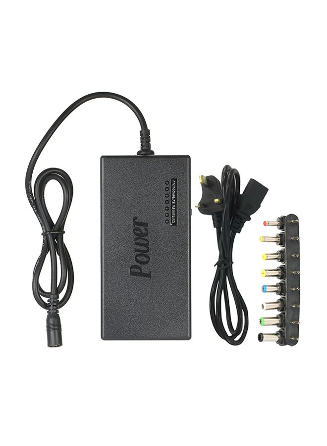 Universal Notebook Power Adapter Set Black  - Image 1