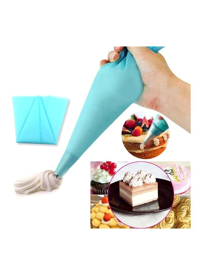 Plastic Icing Cone Light Blue S  - Image 2