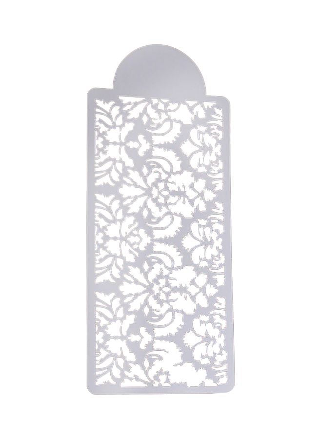 مرسام للزينة أبيض 265x110مم