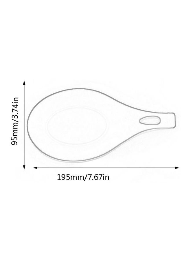 Silicone Ladle Holder Mat Lemon Yellow  - Image 2