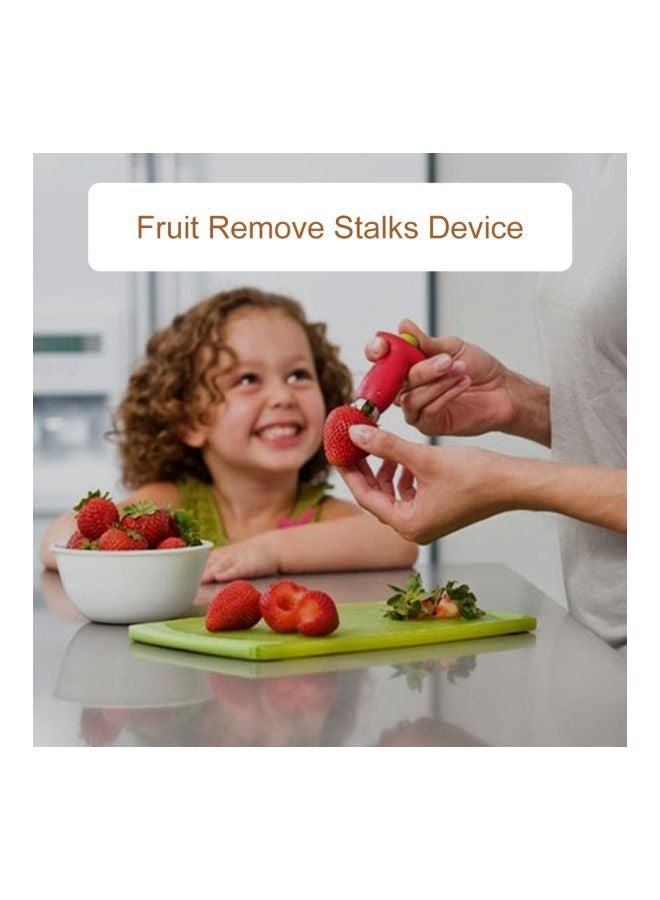 Strawberry Huller Stem Remover Red - Image 2