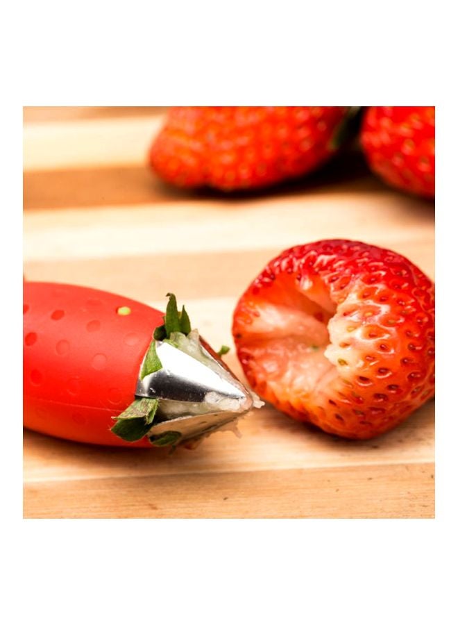 Strawberry Huller Stem Remover Red - Image 4