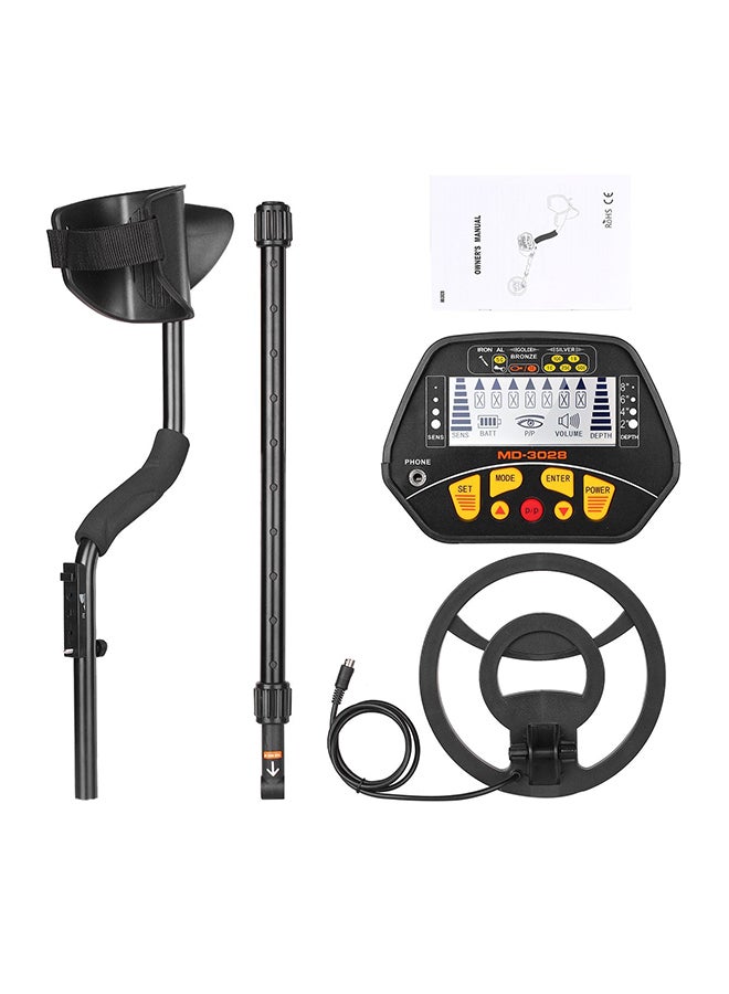 Generic - Lightweight Metal Detector With LCD Display Black - Image 1