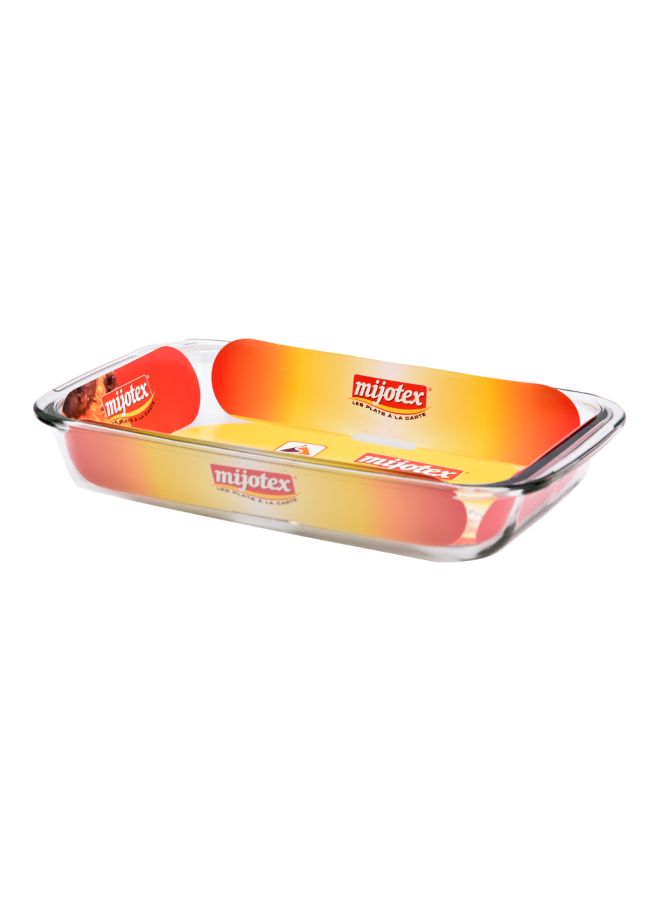 MIJOTEX Oven Tray Clear 34.5x21centimeter