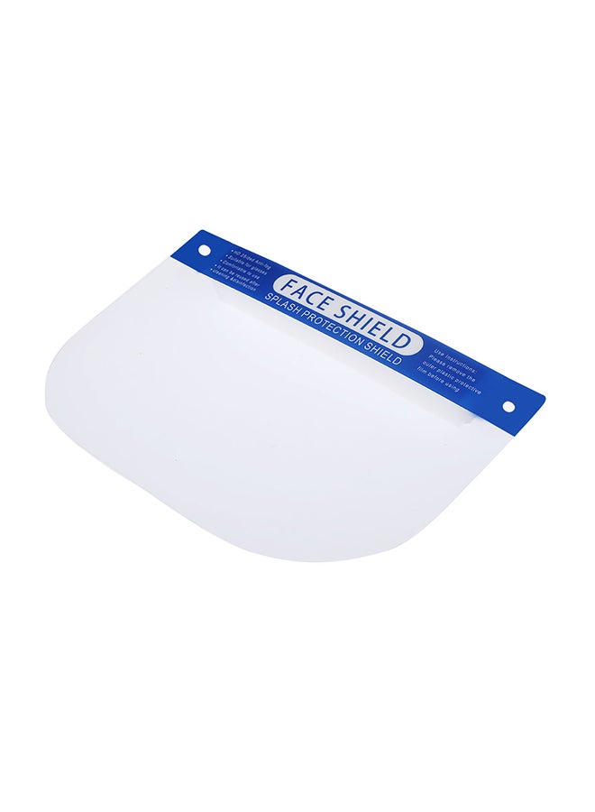 Generic Anti Splash Safety Full Face Shield Clear 32.5 x 21.5 x 0.5cm  - Image 1