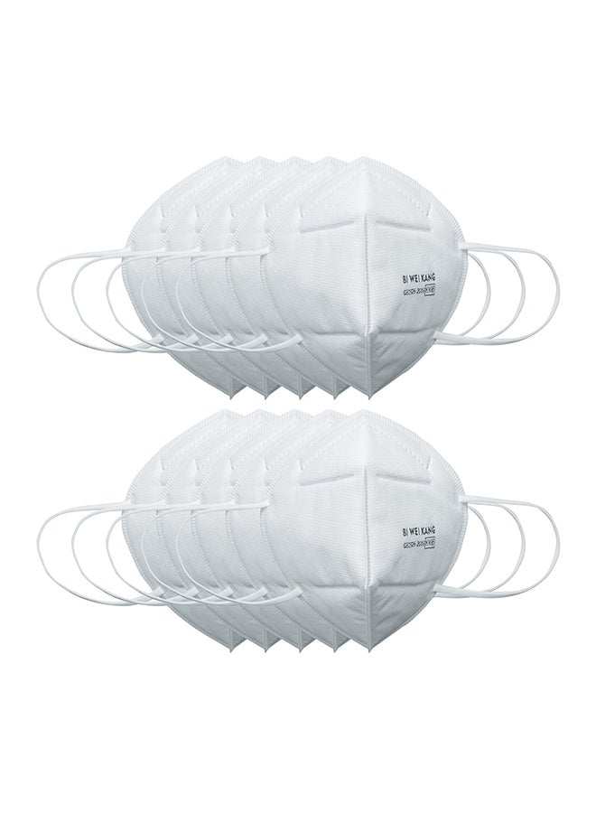 Generic - 10-Piece KN95 FFP2 4-Layer Disposable Face Mask - Image 1