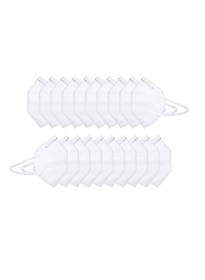 20-Piece KN95 4-Layer Disposable Face Mask - Image 1