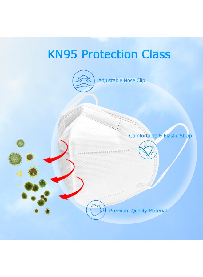20-Piece Disposable KN95 Soft Breathable Safety Face Mask - Image 3