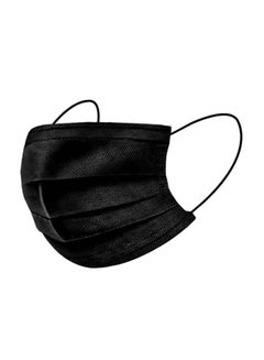 50-Piece 3-Layer Disposable Soft Breathable Safety Face Mask