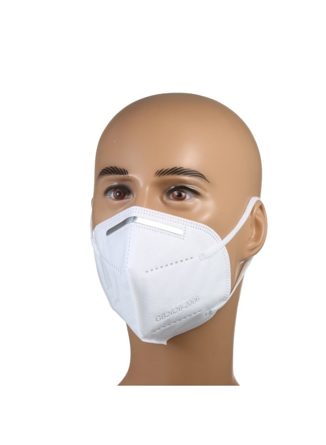 مجموعة كمامات وجه KN95 من 5 طبقات للاستعمال لمرة واحدة - 10 قطع - Image 3