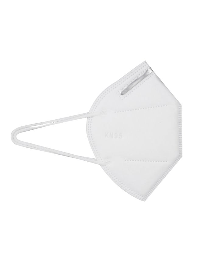 Disposable KN95 Soft Breathable Safety Mask White 16.5x10.5x1.8cm - Image 3