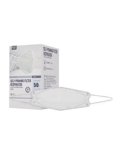 50-Pieces Self Priming Filter Respirator Mask