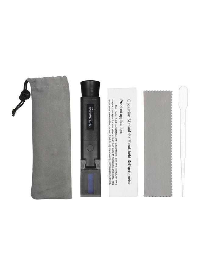 Generic - Handheld Alcohol Refractometer Black 155 x 28mm - Image 1