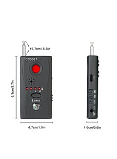 Generic Wireless Hidden Camera Detector Black 9.3 x 4.7centimeter  - Image 4
