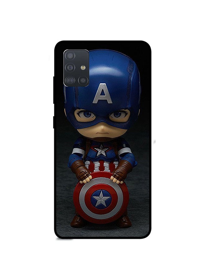 Protective Case Cover For Samsung Galaxy A71 Small Captain America