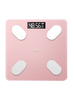 USB Rechargeable Intelligent BT Digital Body Fat Electronic Scale multicolour