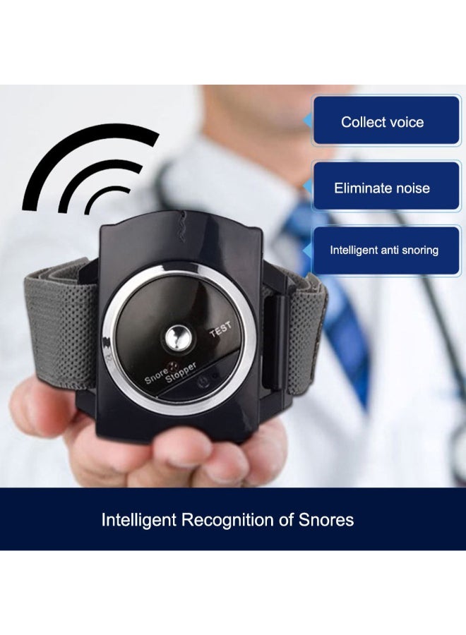 Infrared Ray Detects Wristband Sleeping Aid Anti Snoring Device