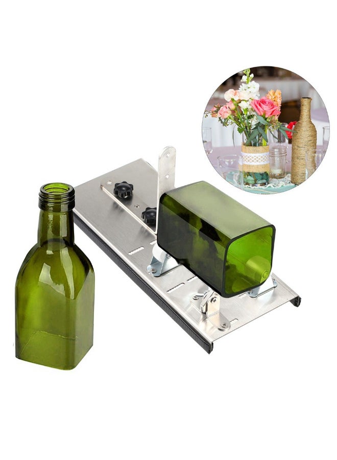 Stainless Steel Glass Bottle Cutting Tool With 3 Wheels Silver/White 30 x 16 x 5cm  - Image 3