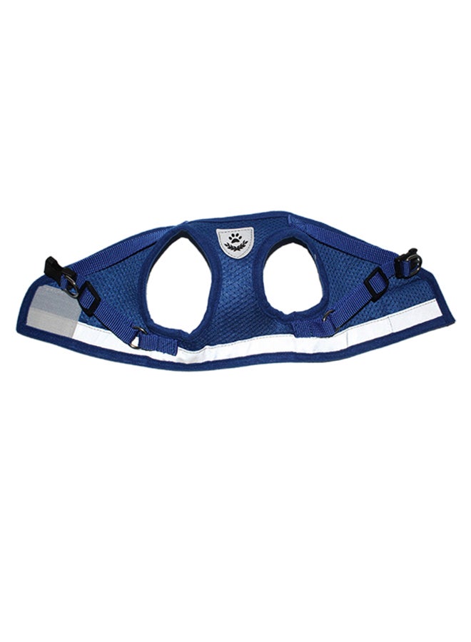 Generic Breathable Soft Harness With Strap Blue/Light Grey L  - Image 2