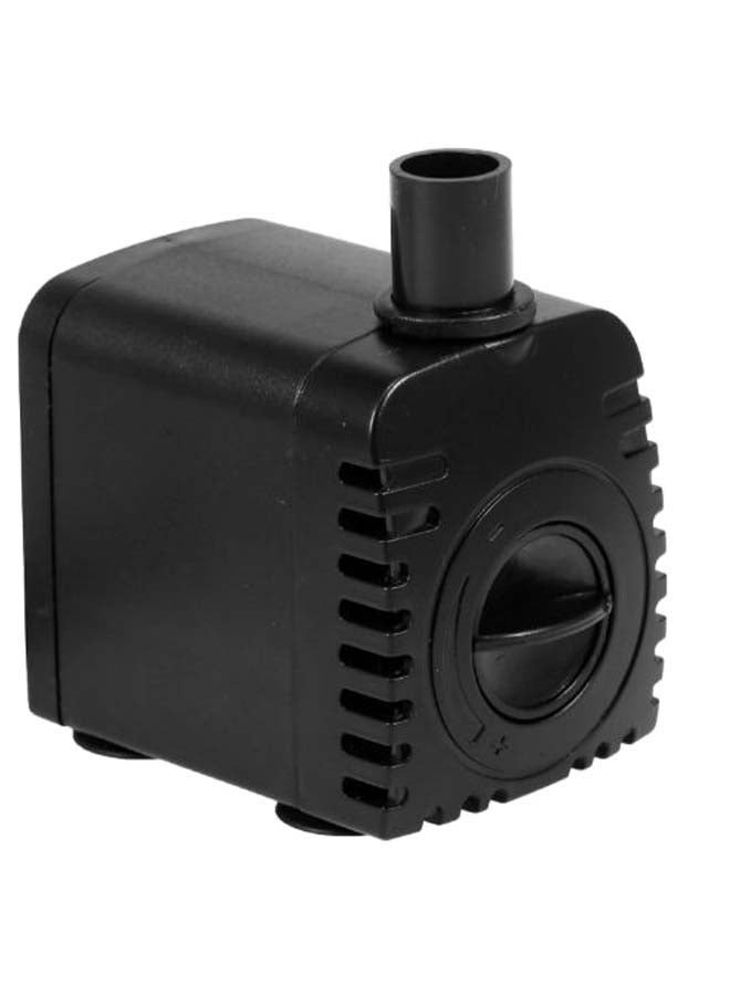 Generic Aquarium Ultra-Quiet USB Water Pump With 12-LED Light Black 7 x 5.3cm  - Image 2