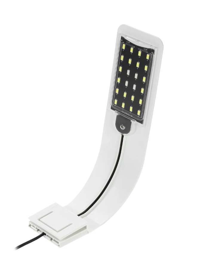 Generic 24-LED Ultra-Thin Aquarium Clip-On Light Lamp White/Black 220 x 140cm  - Image 1